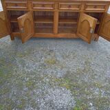 Solid oak sideboard