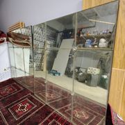 Miroir Industriel Verrière avec Patine Antique – Pièce Unique