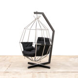 Vintage Lounge Chair Design by Papegojan by Lb Arberg, 1970 Sweden.