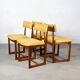 Set of 4 Mid Century Dining Chairs by A. Younger
