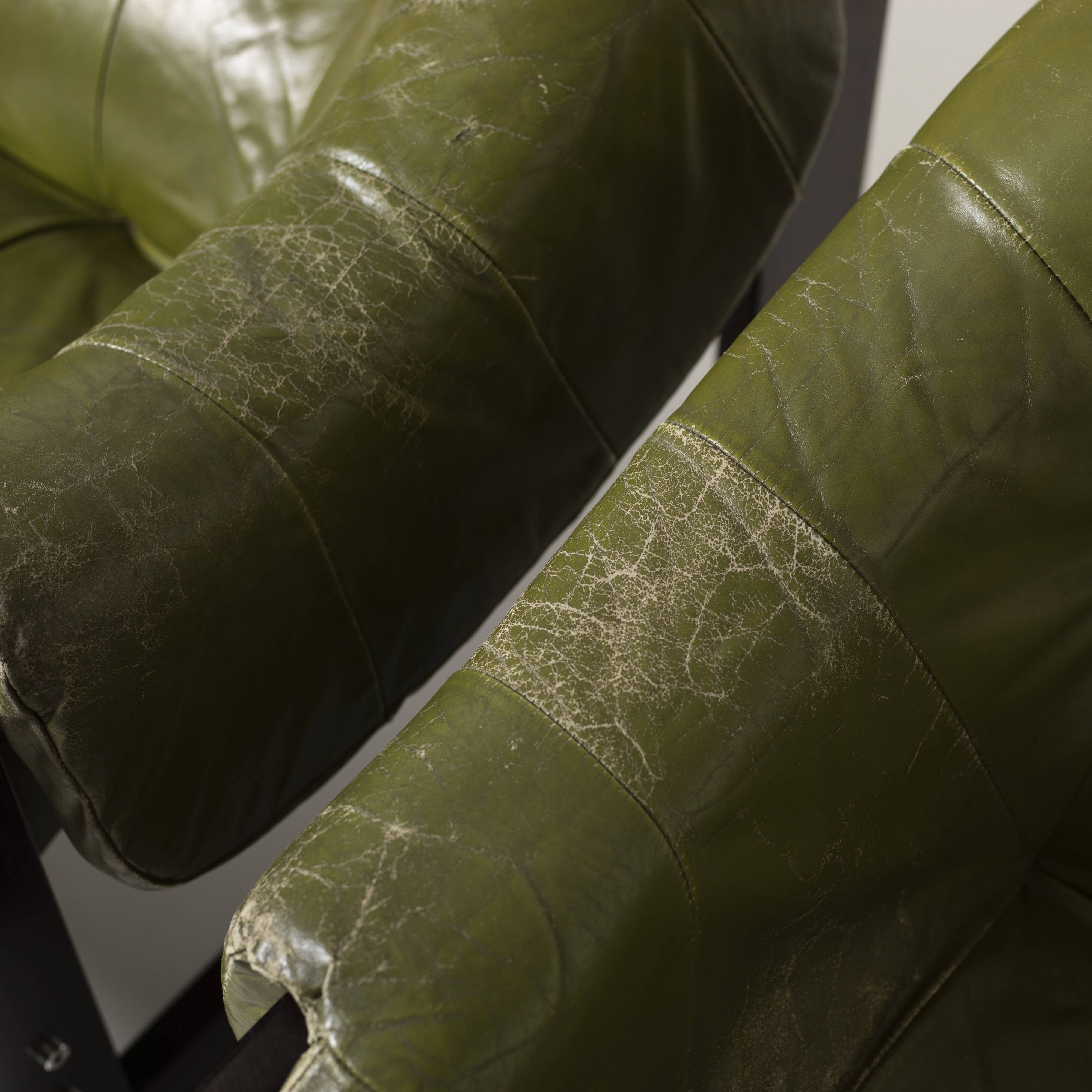 Percival Lafer MP97 pair of Lounge Chairs Brazil 1970s