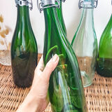 Vintage bottle with porcelain stopper
