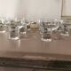 Set of 10 vintage 70s champagne glasses