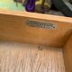 Vintage wood dressing table