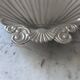 Large stainless steel seashell bowl