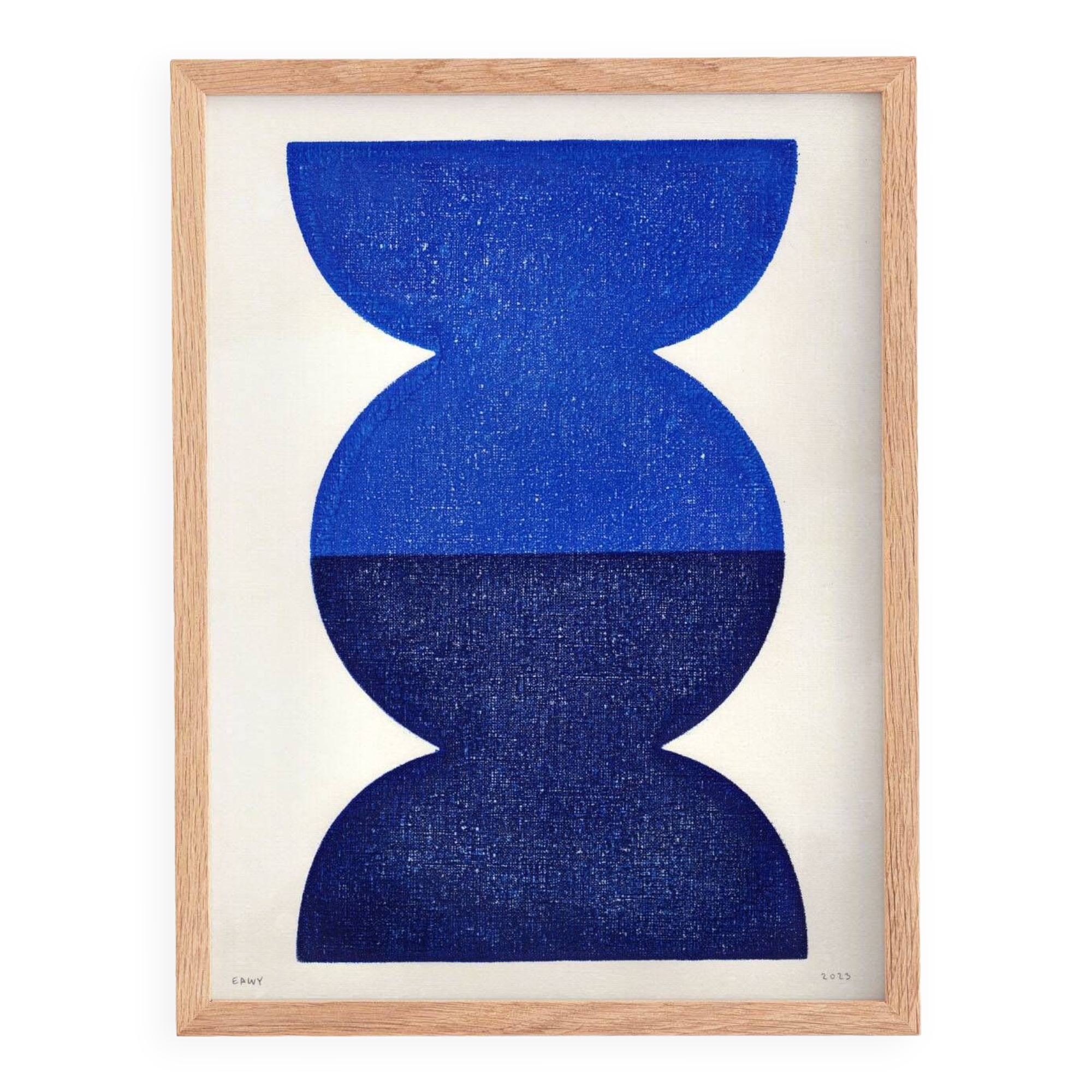 Romy painting on paper 30x40cm signed Eawy