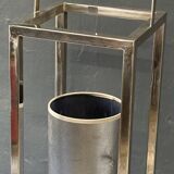 Vintage 80s chrome design floor lamp