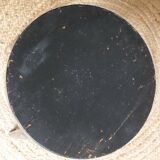 Antique black Baumann stool from the 50s/60s