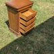 Wooden Louis Philippe style chest of drawers – 4 drawers