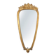 20th Century Louis XV style mirror “VM Belgium” in gilt wood