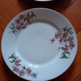 Set of 4 porcelain plates