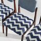 Set of six Italian mid-century dining chairs, 1960s