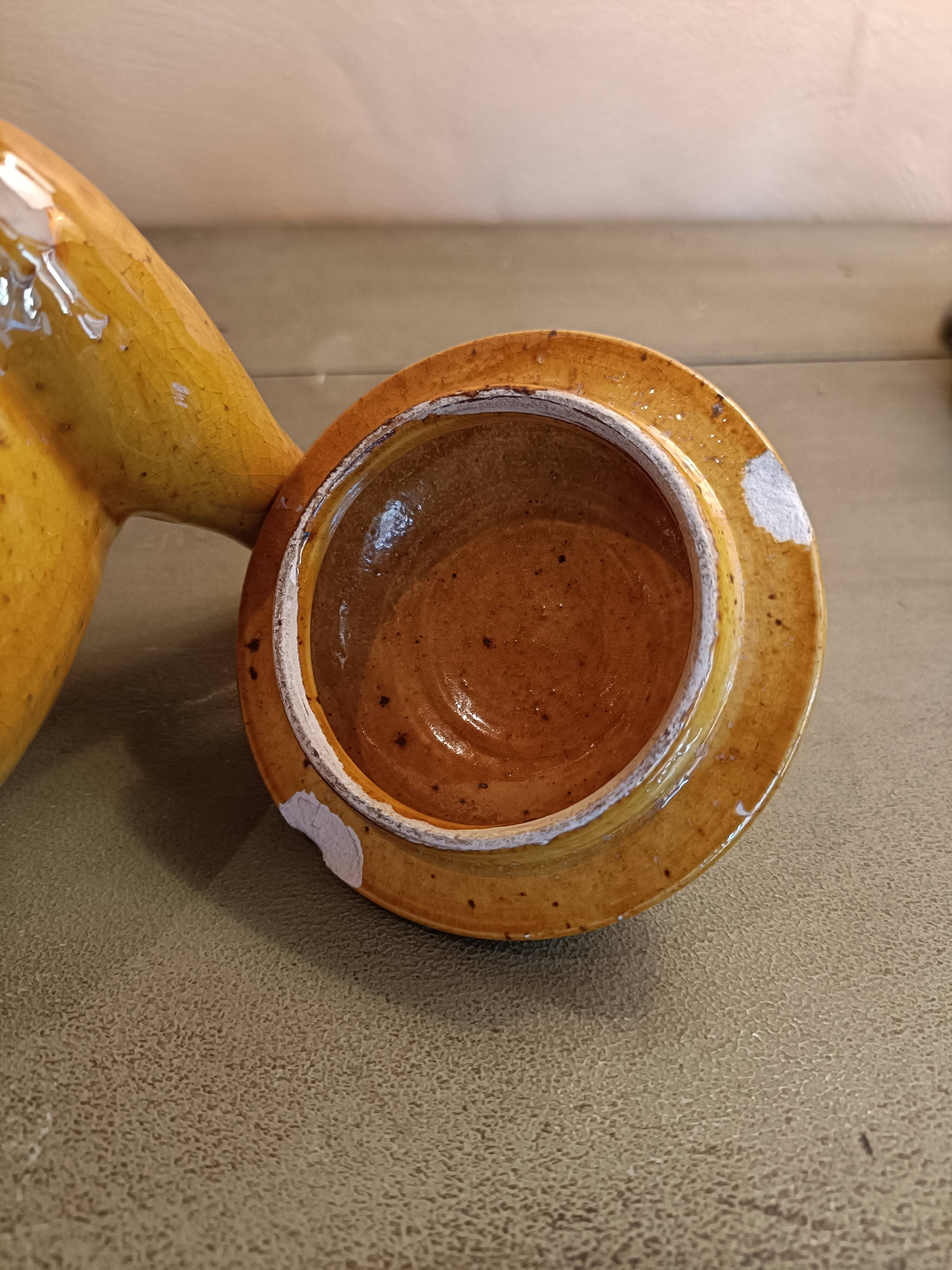 Teapot Vallauris signed A. Fazio