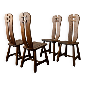 4 chaises de salle à - manger
