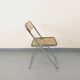 Vintage folding chair Plia by Giancarlo Piretti for Castelli from the 1960s.