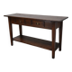 Table d'appoint en chêne rustique français vintage, années 1920