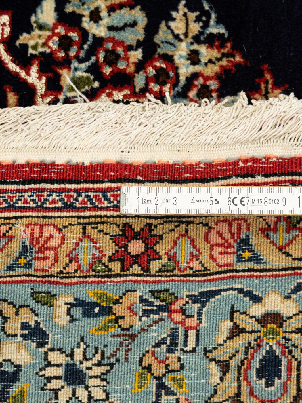 1960s ghom carpet, 136 x 209 cm