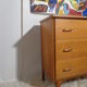 Commode vintage scandinave pieds compas année 60