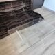 Vintage David LANGE glass & altuglas coffee table circa 1970