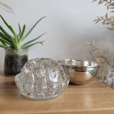 Flower with removable silver foot