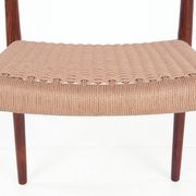 Six chairs by Niels O. Moller, rosewood, model 77, with certificate