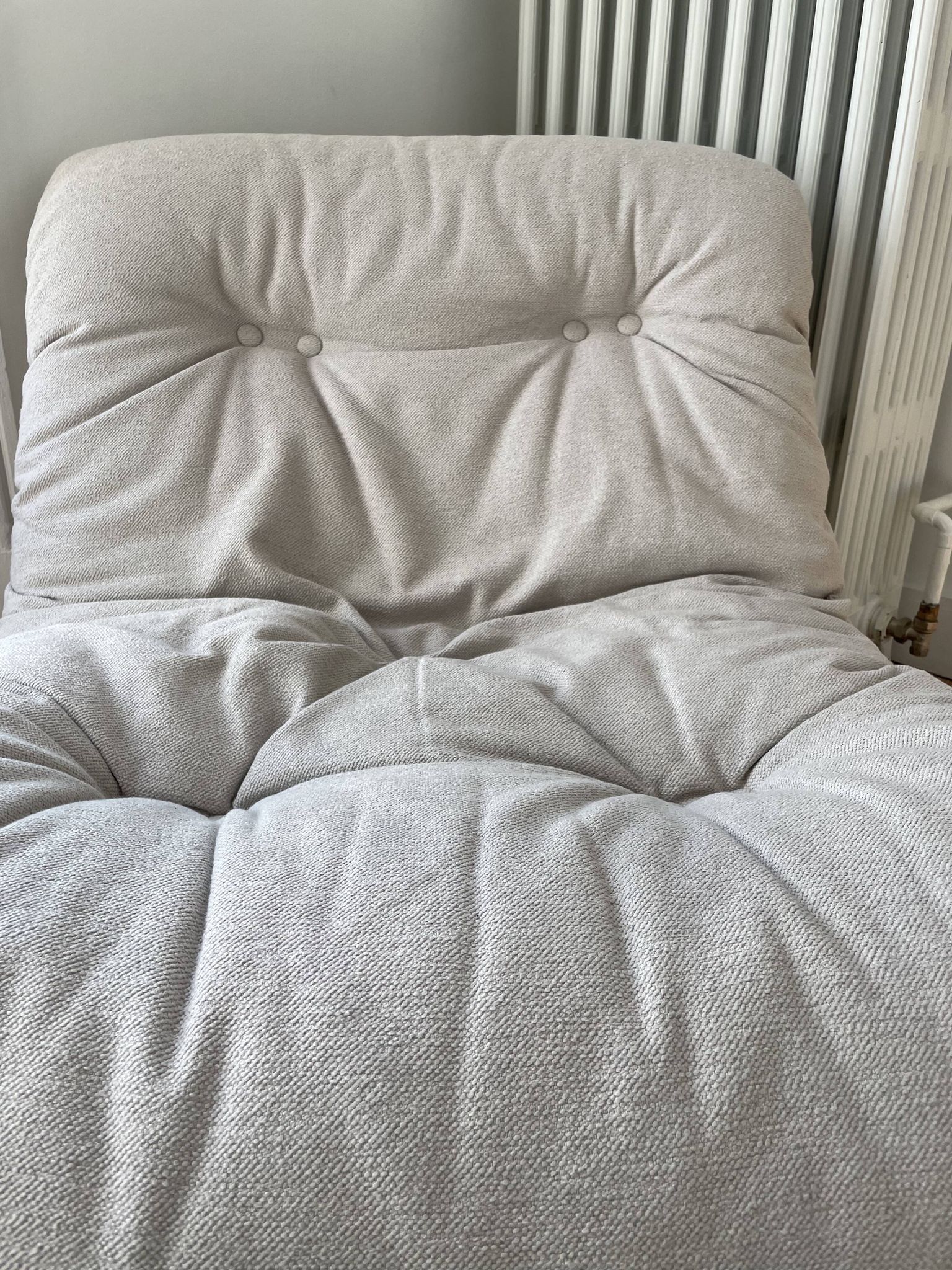 Canapé modulaire 3 fauteuils et pouf