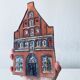 Decorative house wall pottery