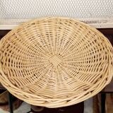 Large vintage wicker basket