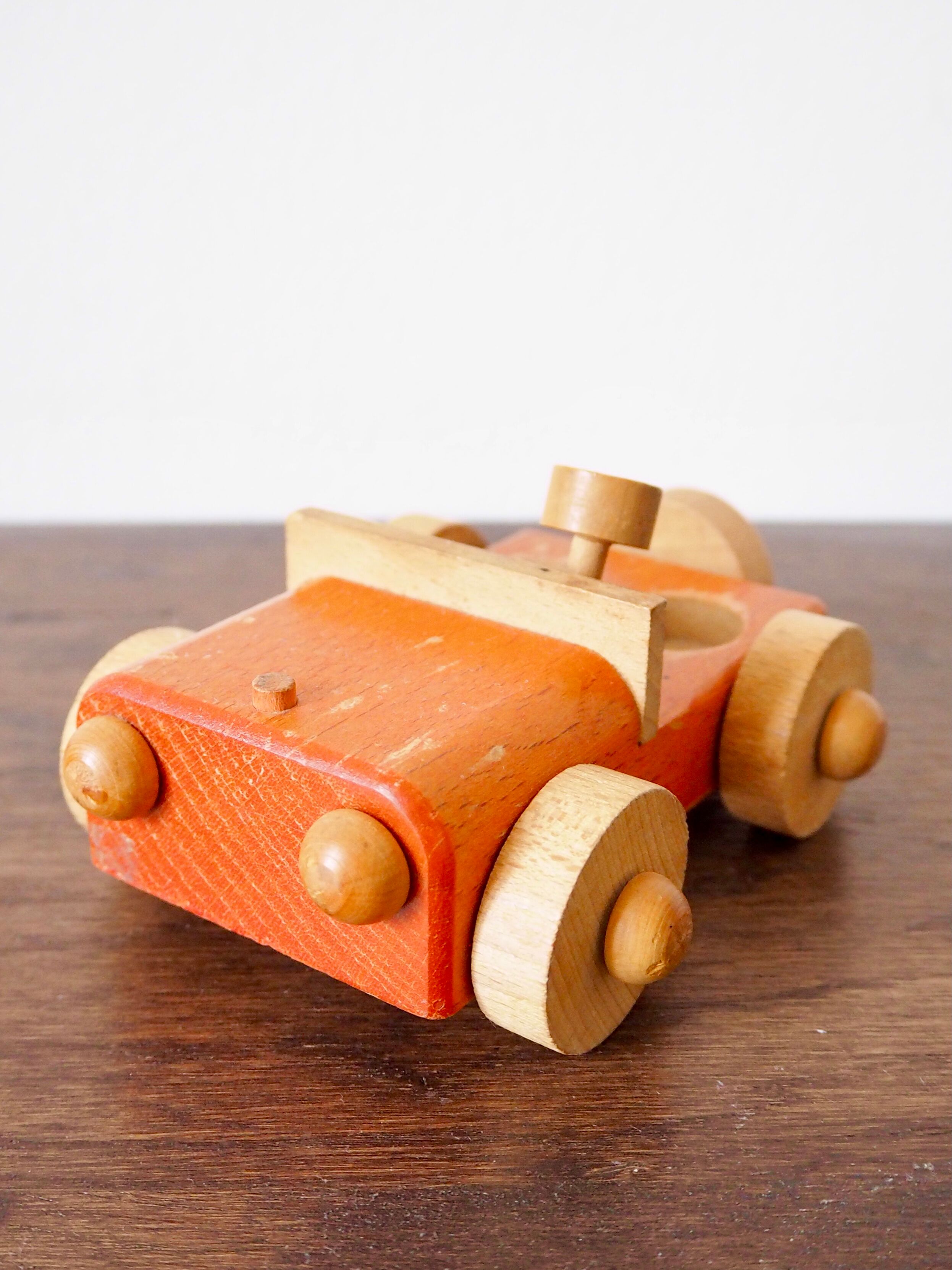Small wooden car