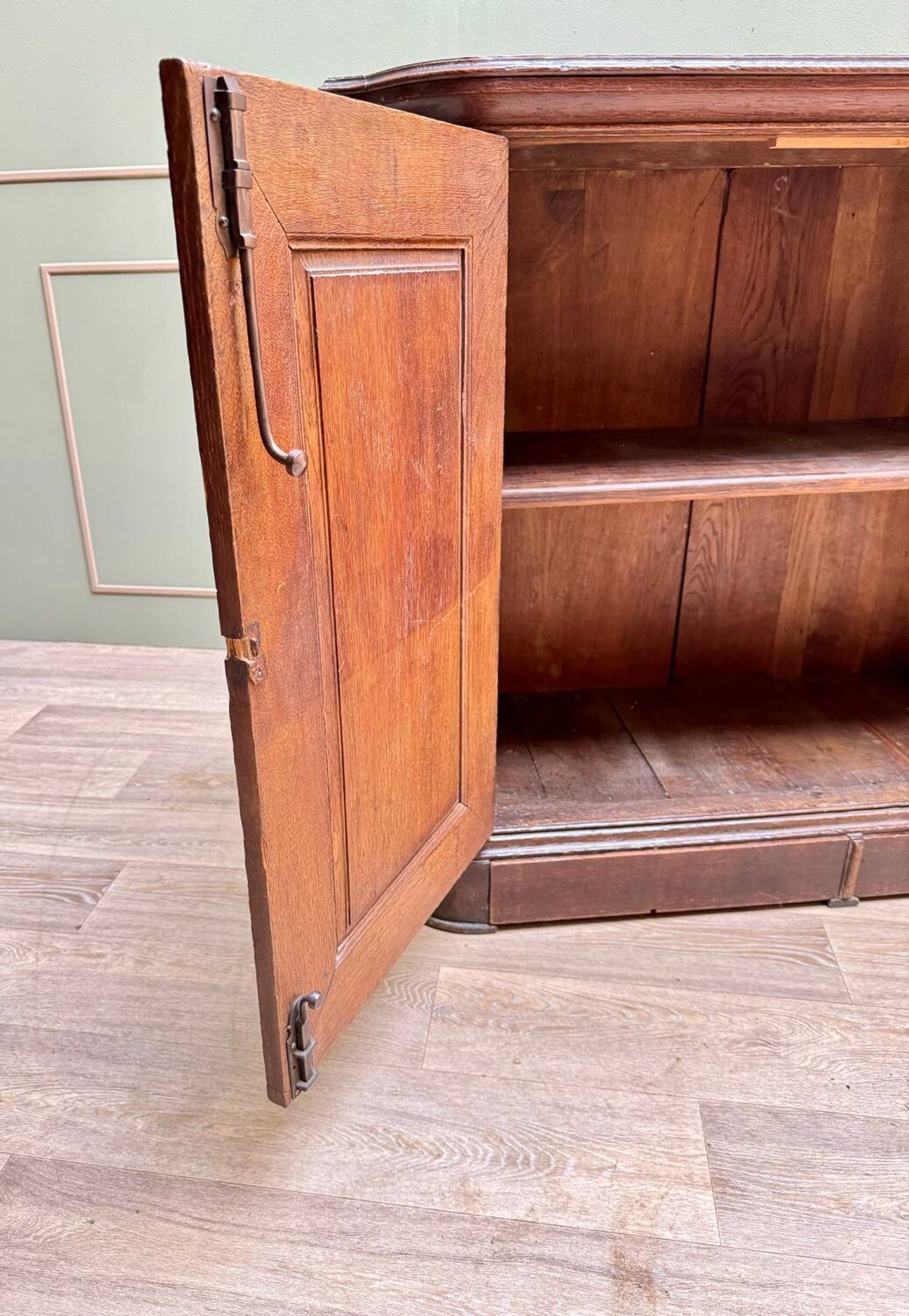 Oak Buffet From Regency Period XVIII Eme Century