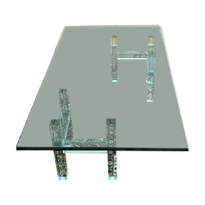 Table basse rectangulaire