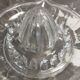 Presse citron vintage en verre - Verrerie Reims France