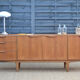 Enfilade par McIntosh en teck clair * 201,5 cm