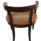 Fauteuil Gondole Assise Cannée