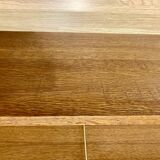 Set of oak shelves, 1950s design.