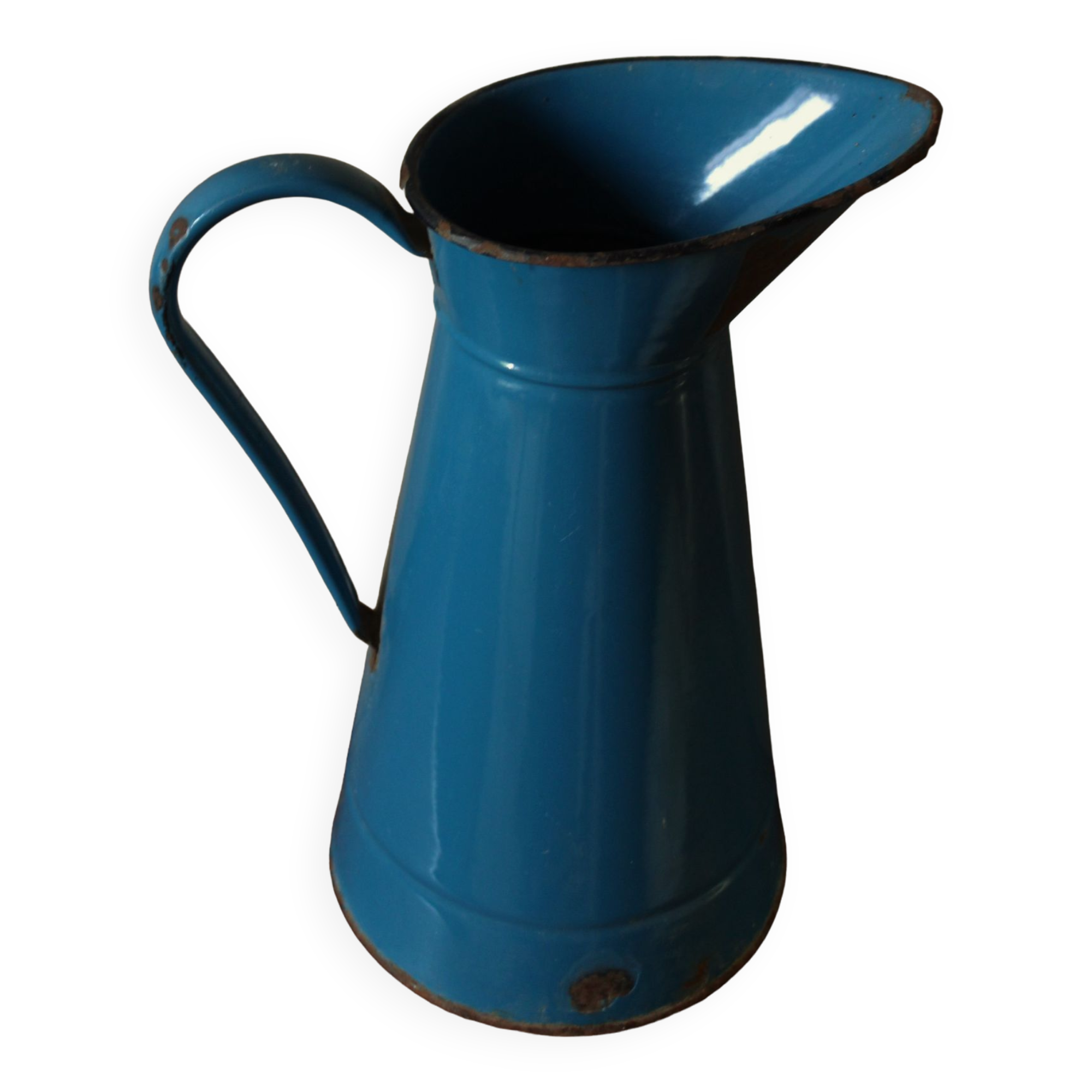 Broc oil blue enamelled sheet metal