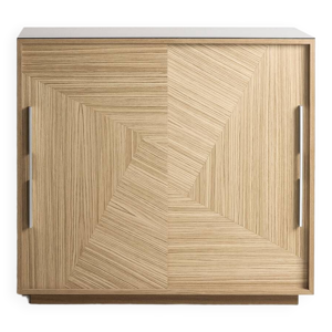 Buffet bar sur mesure - verre plateau