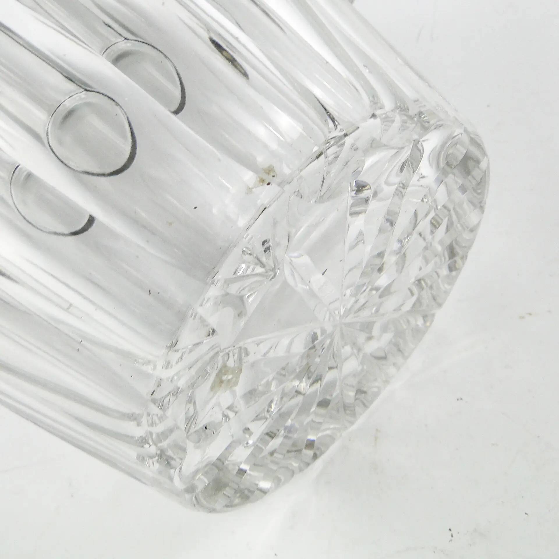 Art Deco wine jug, transparent glass, Germany, 1920s
