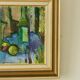 Nature morte originale sur toile du milieu du siècle – Wilgot Olsson