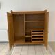 Vintage Modernist Oak Wardrobe Circa 1950