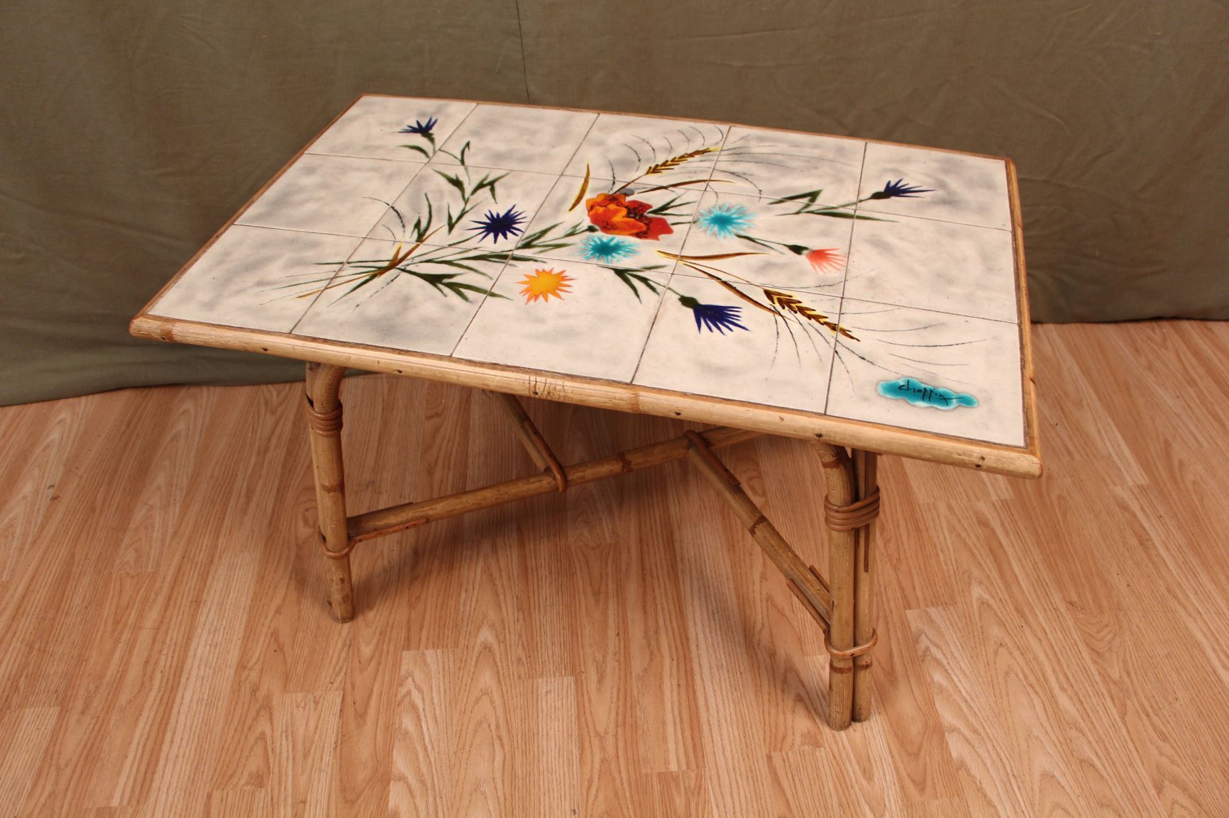 Chassin rattan coffee table