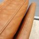 Fauteuil club lounge cuir cognac design 1970