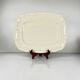 Large rectangular Sarreguemines cream dish, early 20th century.