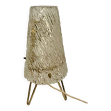 Lampe de table en verre glacé par J.T. Kalmar, Autriche