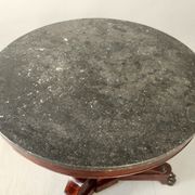 Pedestal table period Restoration In Mahogany