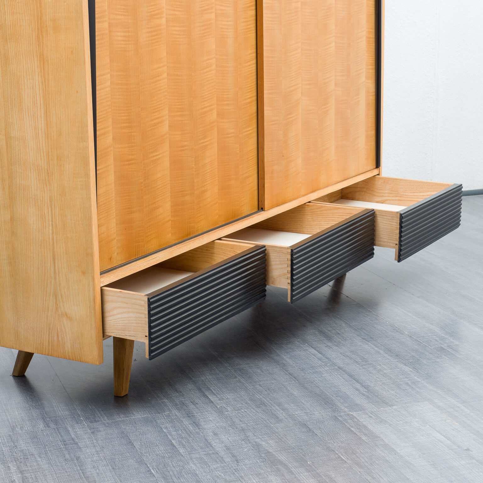 High bi-colored buffet, vintage, restored