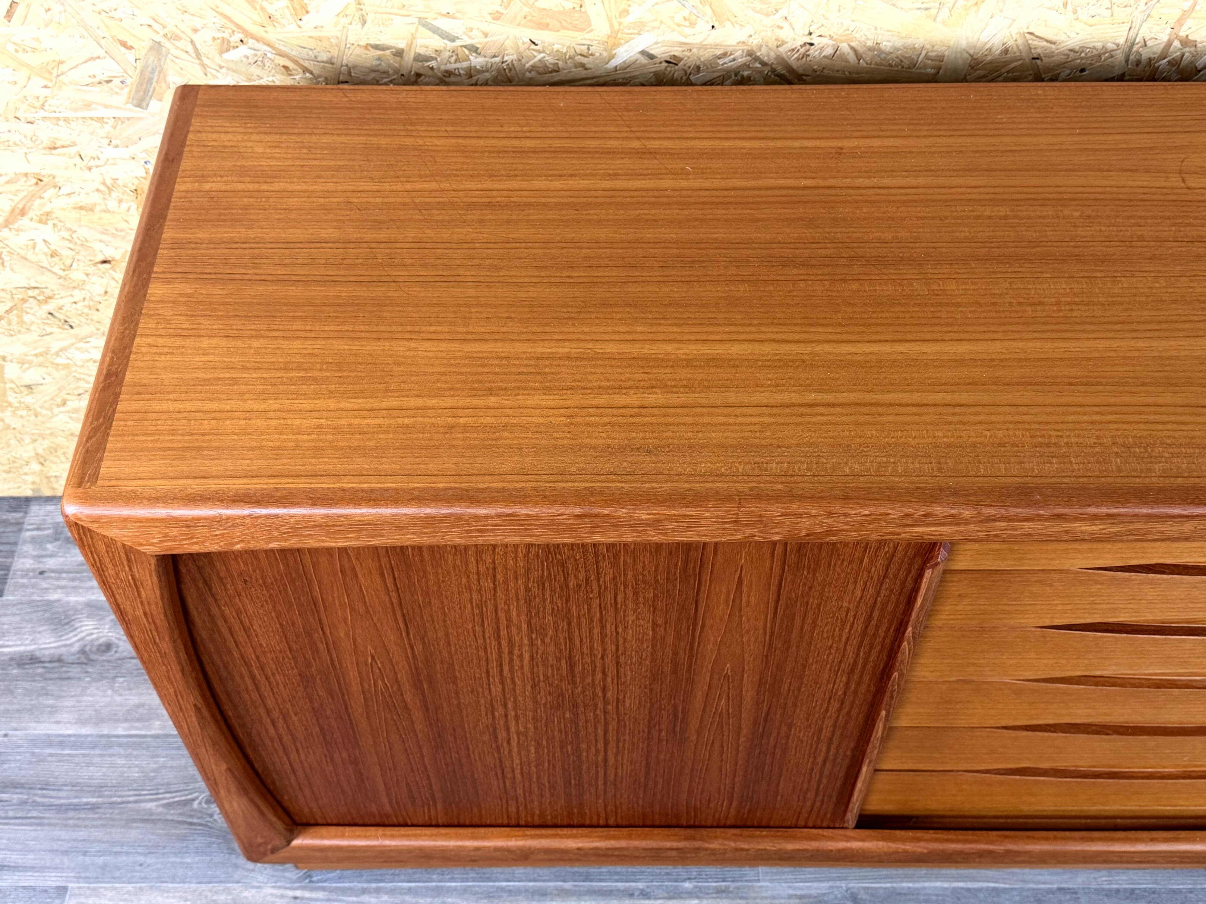 1960s 1970s Teak Sideboard Credenza by Dyrlund Made in Denmark