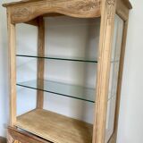 Walnut sideboard or display cabinet