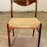 6 Scandinavian chairs in rope