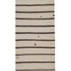 Turkish hemp kilim rug runner 160 x 400 cm